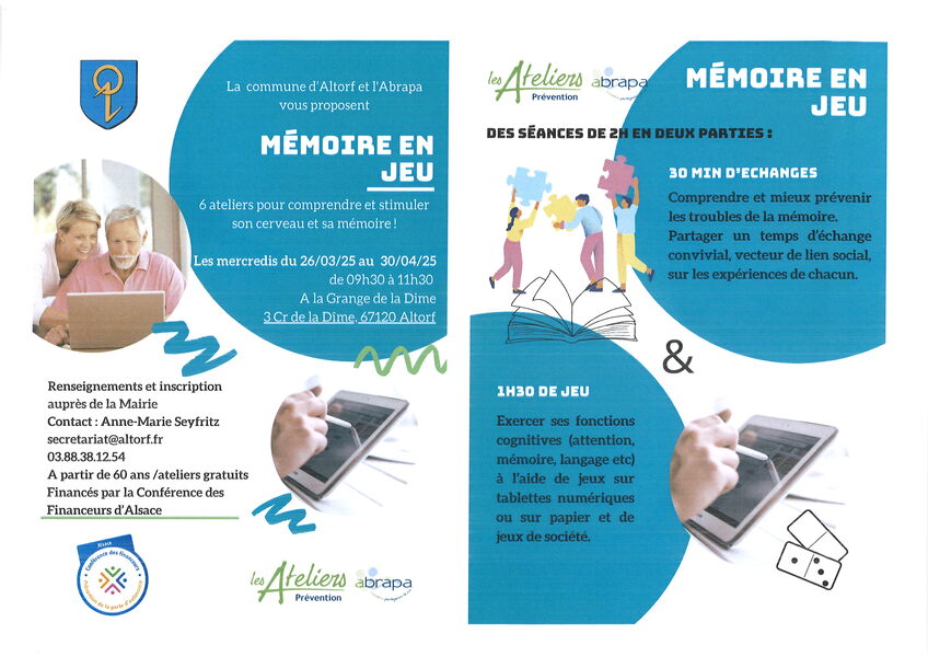 ABRAPA : les ateliers prévention