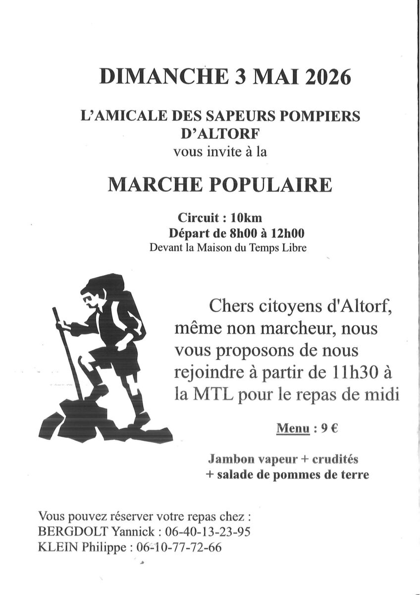 MARCHE POPULAIRE