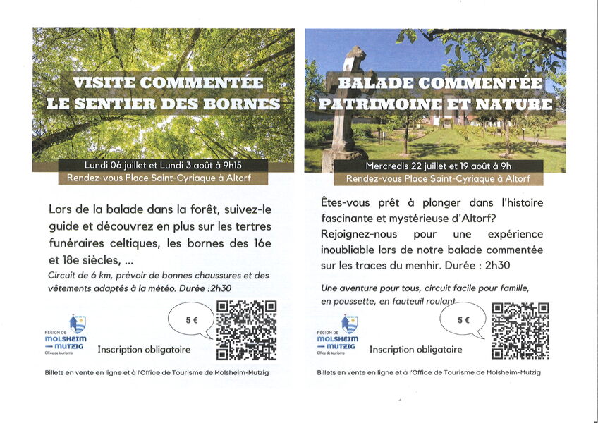 BALADES & VISITES COMMENTÉES