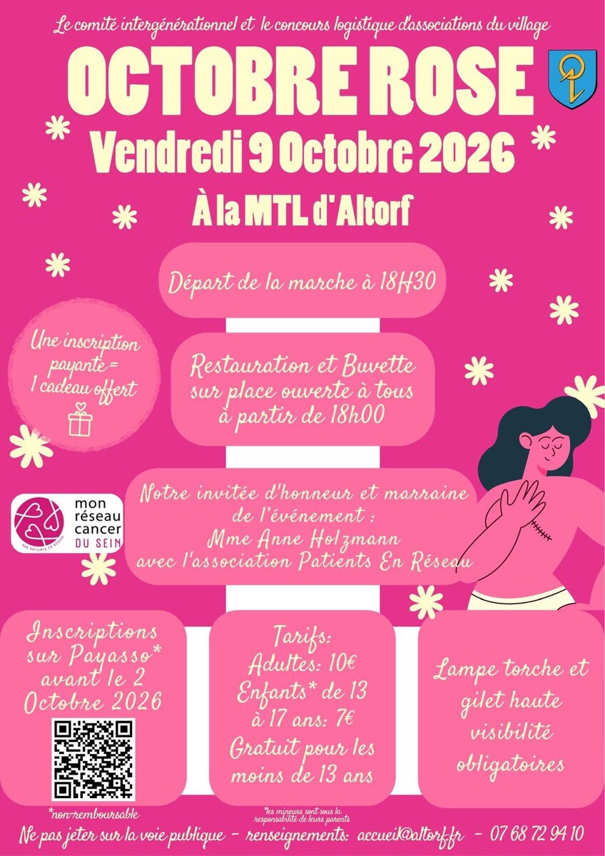 MARCHE OCTOBRE ROSE