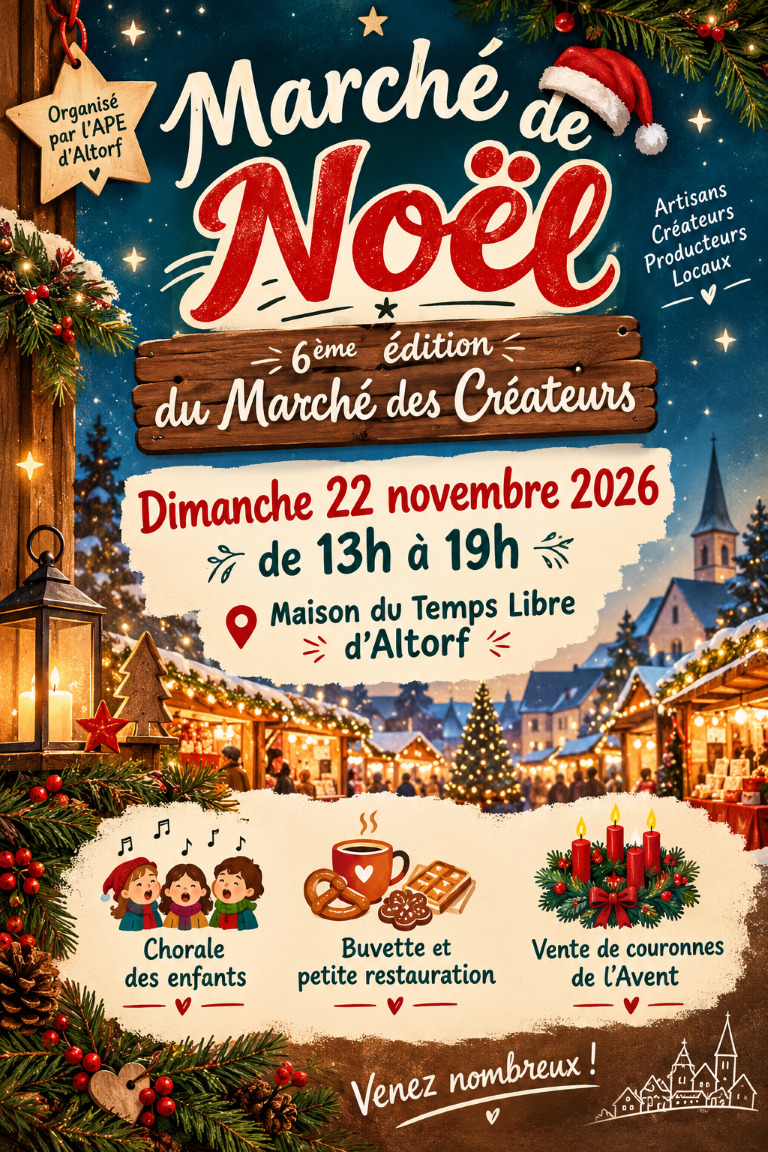 APE : MARCHÉ DE NOEL